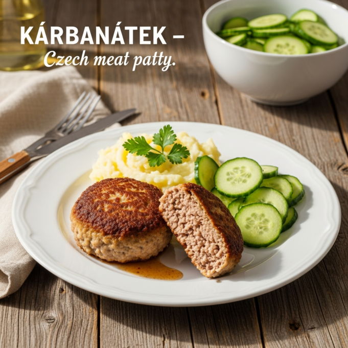 Karbanátek (Czech meat patty)