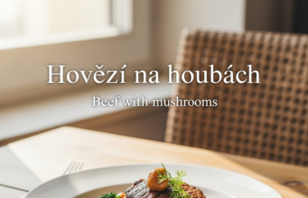 Hovězí na houbách (Beef with mushrooms) Hovězí na houbách (Beef with mushrooms)