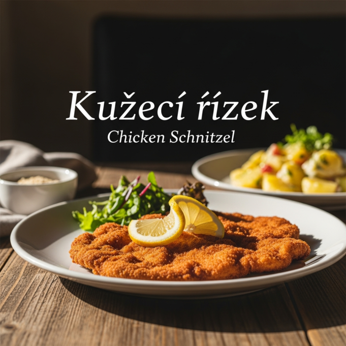 Kuřecí řízek (Chicken schnitzel)