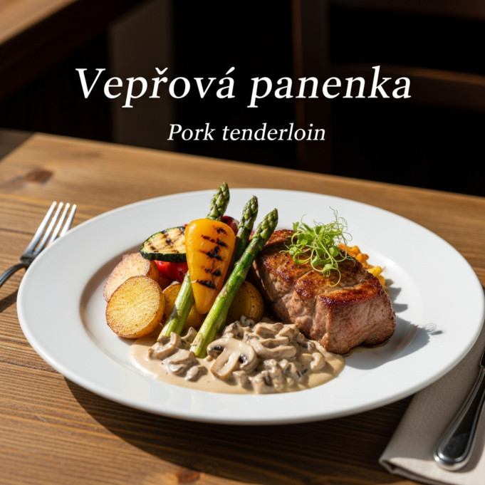 vepลovรก panenka (pork tenderloin) Vepลovรก panenka (Pork tenderloin)