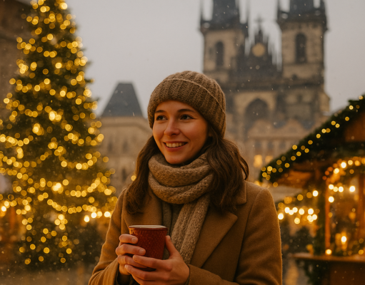 Morning Stroll Through Old Town Square