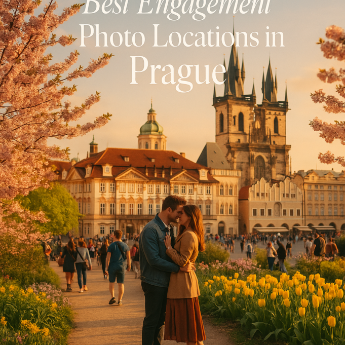 Best Engagement Photo Locations in Prague