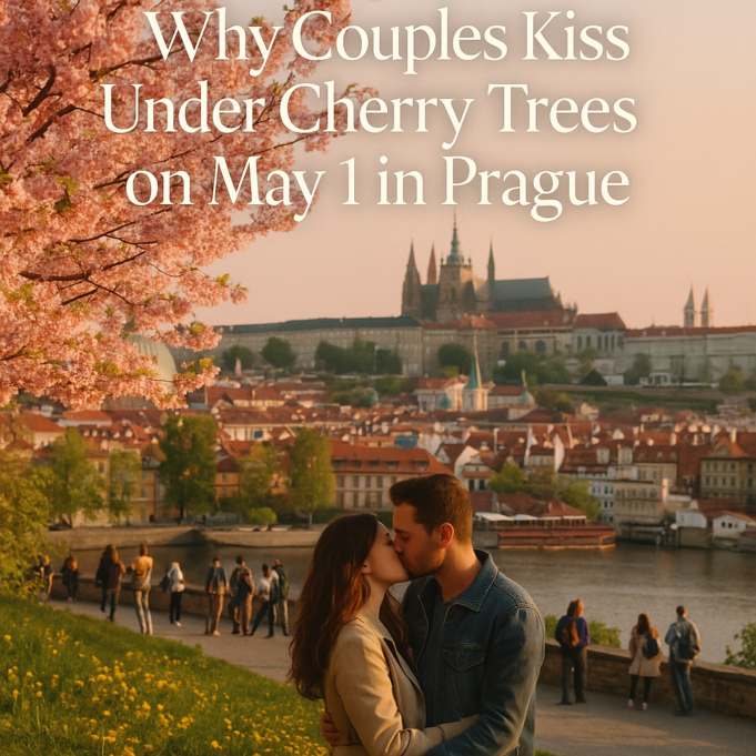 Why Couples Kiss Under Cherry Trees on May 1 in Prague